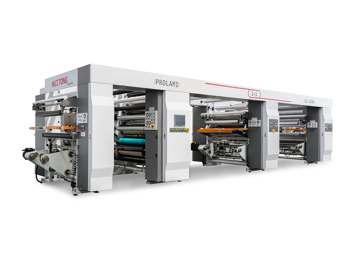 Máy cán màng ba lớp hai trạm không dung môi LE 2+1